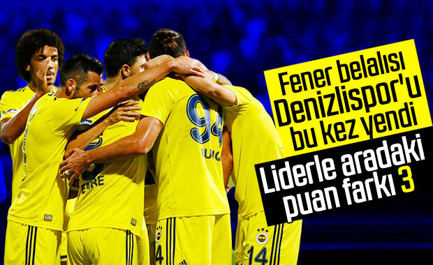 Fenerbahçe Denizli'den kayıpsız döndü