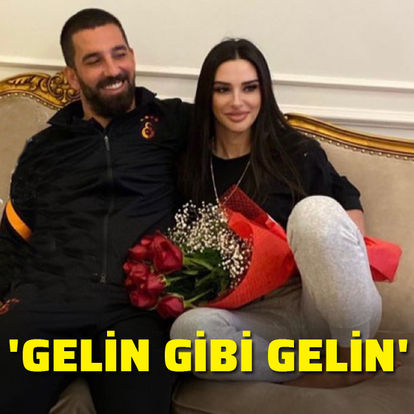 Arda Turan'dan eşine: Gelin gibi gelin!