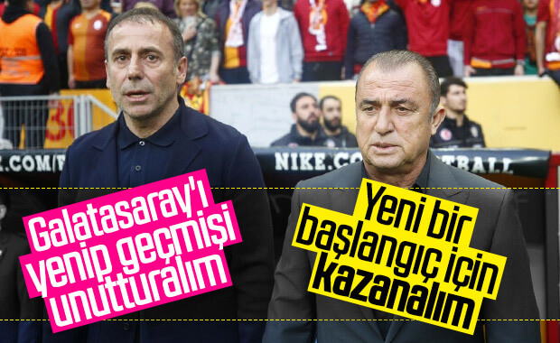 Derbi öncesi hocaların motivasyon konuşmaları