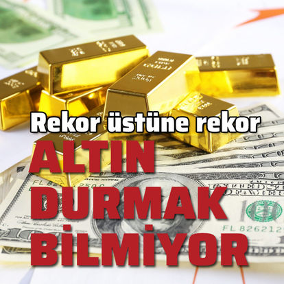 Altın fiyatlarında bir rekor daha!