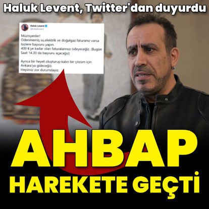 Haluk Levent müzisyenler için harekete geçti